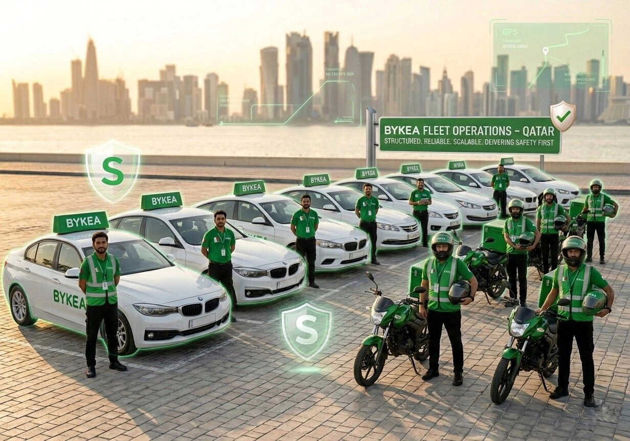 Bykea Qatar service illustration for Safety